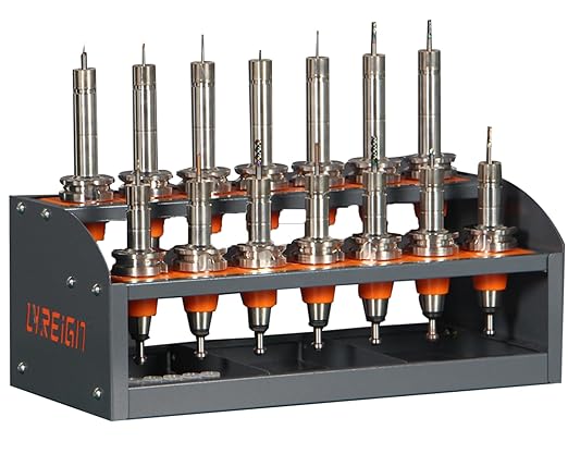 HSK 100 Tool Cart - CNC Tool Holder & Storage, Easy & Convenient, HSK100-8CAP