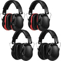 Yunsailing 4 Pcs Nrr 28db Noise Reduction Ear Protection Hearing Protection Muffs Foldable Headphones for Shooting