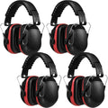Yunsailing 4 Pcs Nrr 28db Noise Reduction Ear Protection Hearing Protection Muffs Foldable Headphones for Shooting
