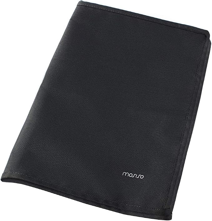 MOSISO Monitor Dust Cover 26, 27, 28, 29 inch Anti-Static Dustproof LCD/LED/HD Panel Case Computer Screen Protective Sleeve Compatible with iMac 27 inch, 26-29 inch PC, Desktop and TV, Black