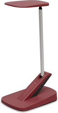 UltraBrite UDL0456-LMER-DS LED Desk Lamp, 8.7”L X 6.2”W x 17.5"H, Merlot