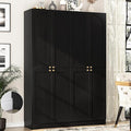 Cyclysio Storage Cabinet Set of 2, 80" Tall Arched Bookcase with 4 Soft Close Doors, 12-Tier Wooden 2 Set Pantry with Adjustable Shelves, Seamless Fit Wall for Home Office, Living Room, Kitchen