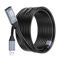 BlueRigger Active USB 3.0 Extension Cable 75FT (5 Gbps USB Extender Cord, in-Wall CL3 Rated) - Long USB Extension Cable for Webcam, VR Headset, Printer, Hard Drive, Keyboard, Mouse