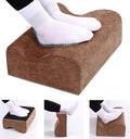 Work Foot Rest Under Desk,Comfort Foot Rest for Couch | Foot Rest For Under Desk at Work,At Soft Ergonomic Footrest,Support Foot Pillow,Heel Chair,Leg Elevation Pillow Brown