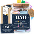 Father Day Gift for Dad, Bible Verse Jar for Dad, Christian Gifts for Men, First Father Day Gift from Son, Daughter