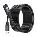 BlueRigger 2.0 Active USB Extension Cable 75FT (USB Extender Cord, 480 Mbps, Male to Female, in-Wall CL3 Rated) Long USB Extension Cord for Webcam, VR Headset, Printer, Hard Drive, Keyboard, Mouse
