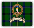 Henderson Scottish Clan Tartan Crest Computer Mouse Pad