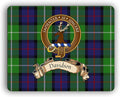Scottish Clan Davidson of Tulloch Tartan Crest Computer Mouse Pad